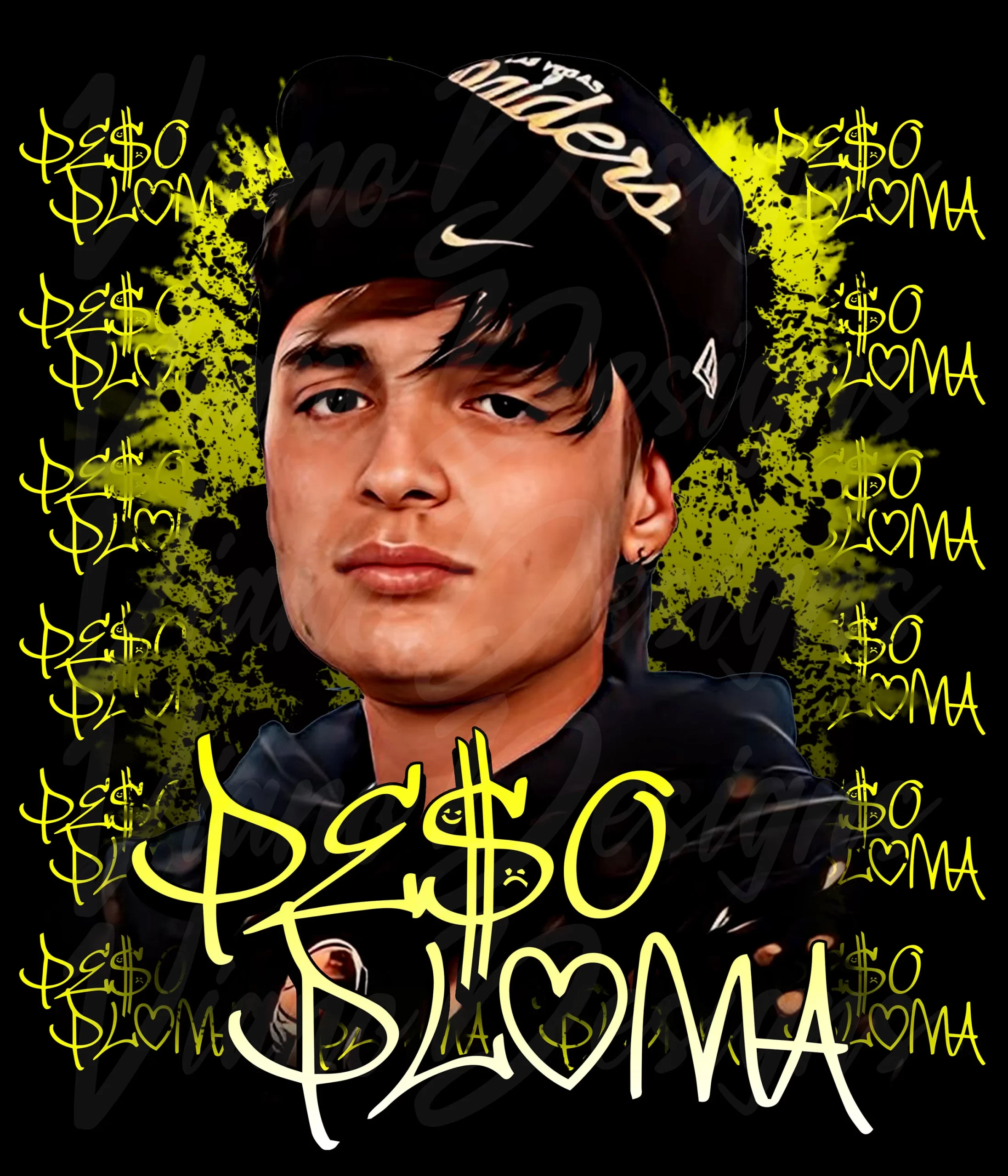 Peso Pluma Background Wallpaper