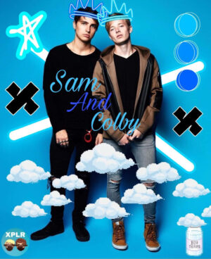 Background Sam And Colby Wallpaper