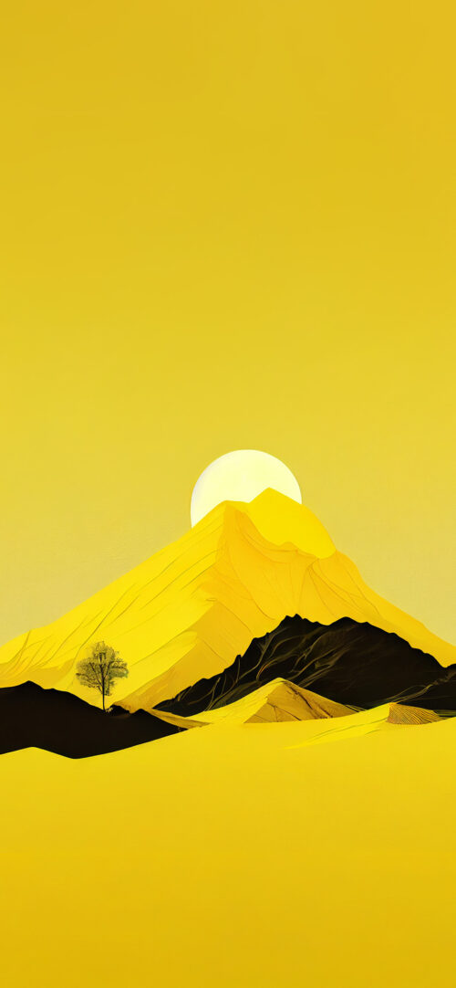 Background Yellow Aesthetic Wallpaper