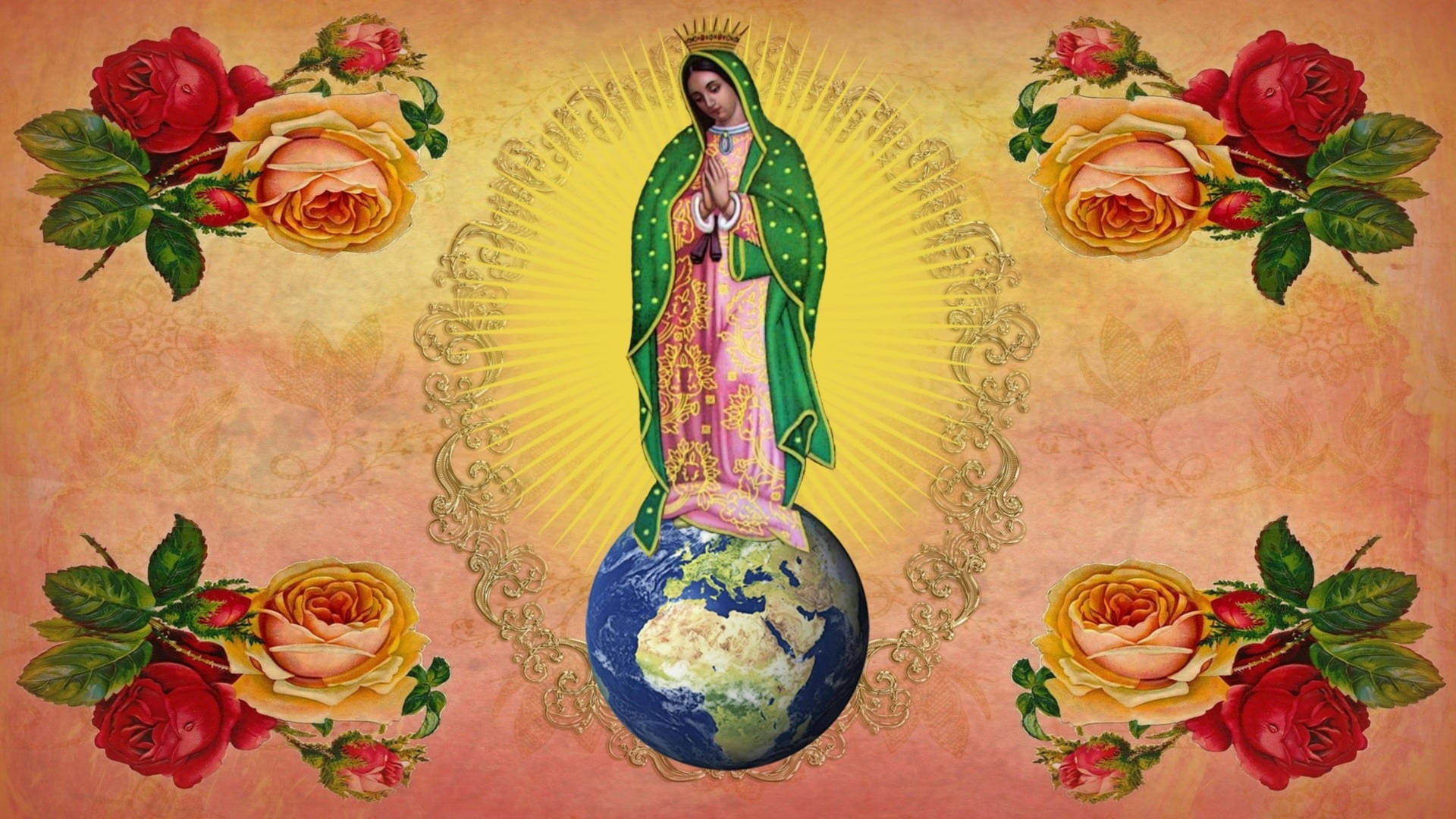 Virgencita Desktop Wallpaper