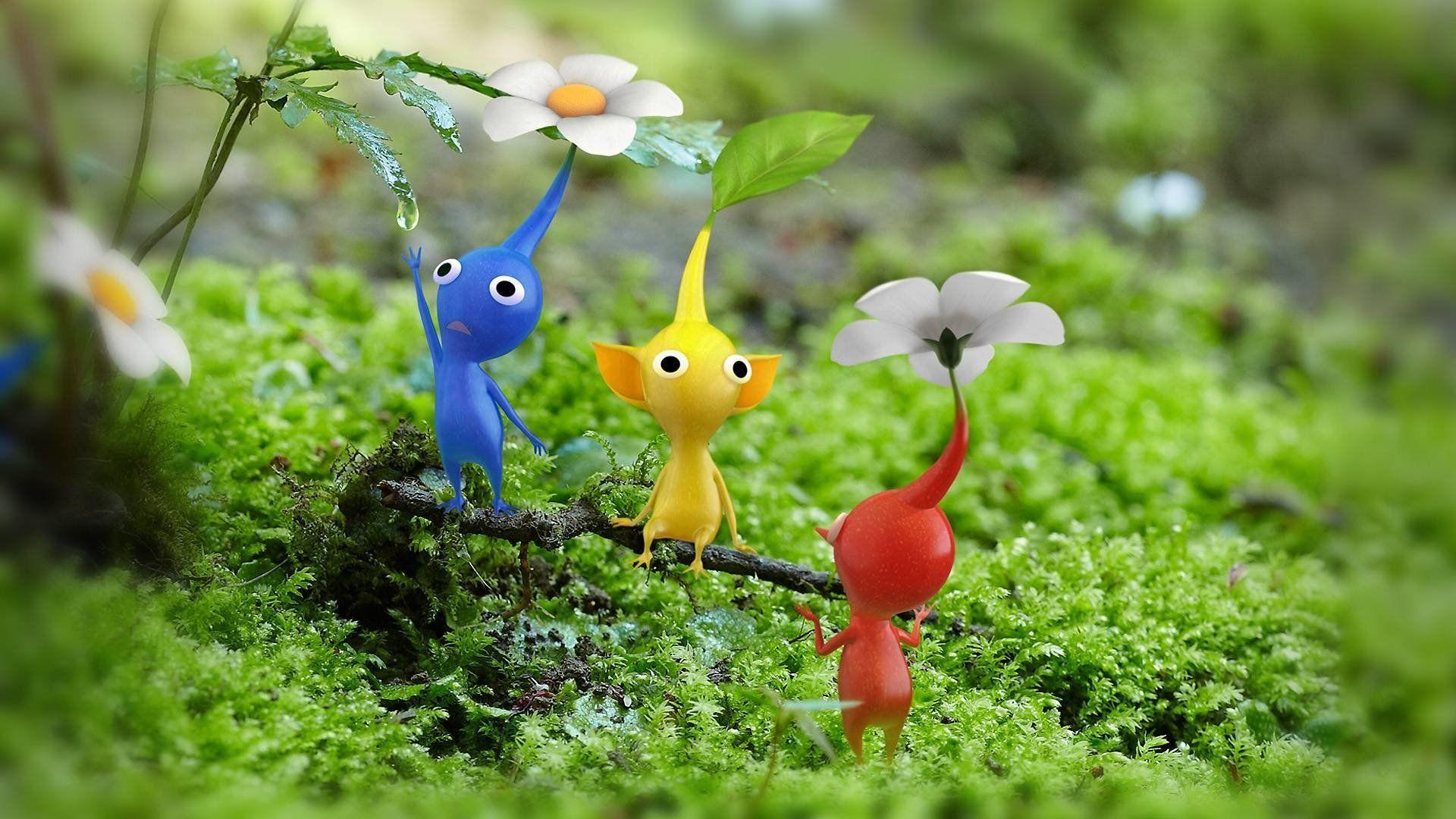 Pikmin Desktop Wallpaper