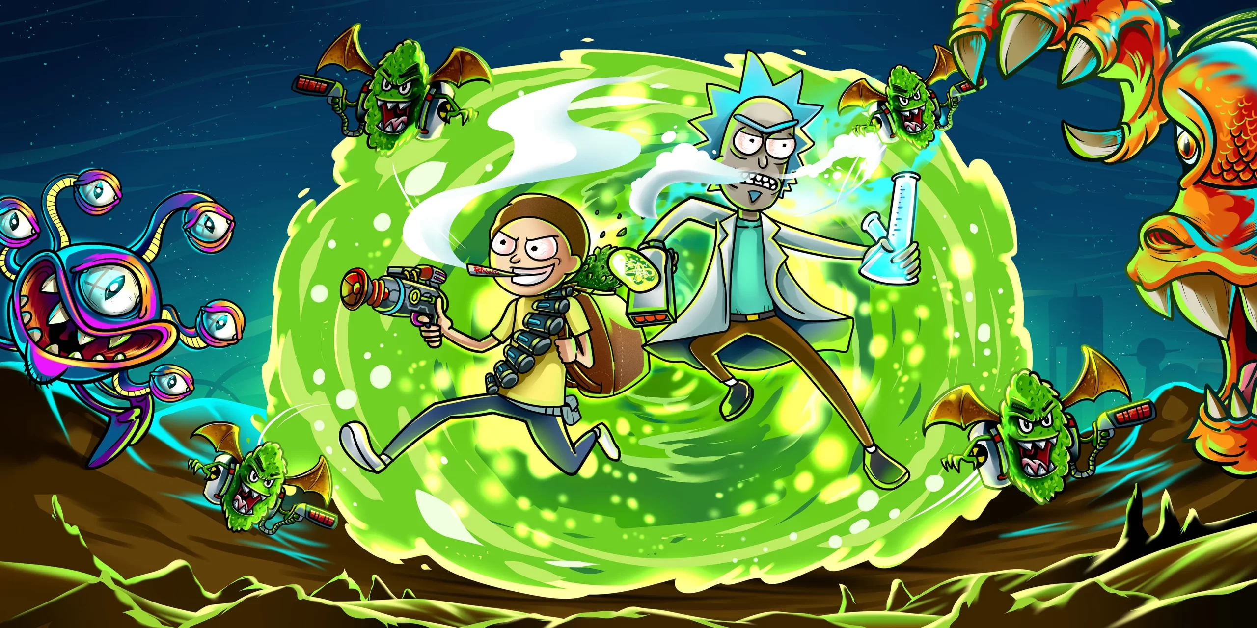 Rick And Morty Desktop Wallpaper