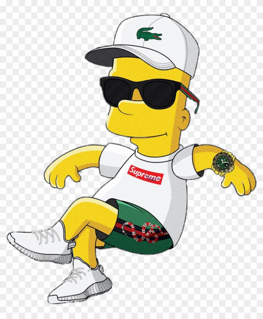 Background Bart Simpson Wallpaper