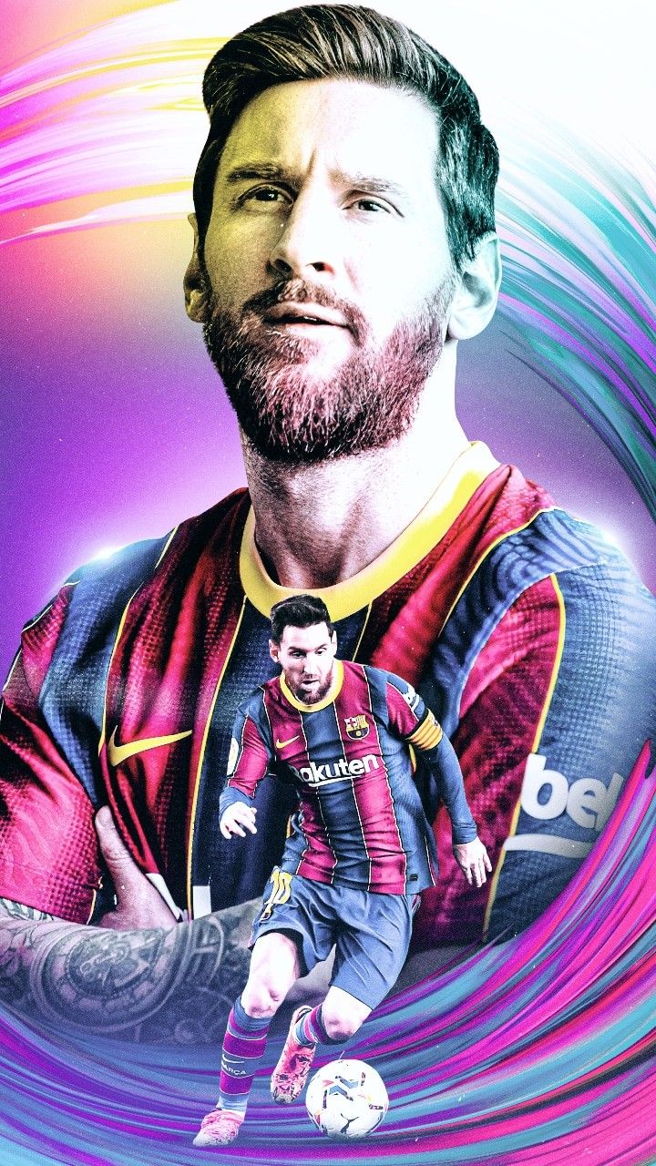 Background Messi Inter Miami Wallpaper