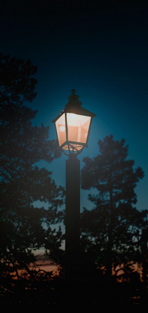 Background Street Lamp Wallpaper - EnWallpaper