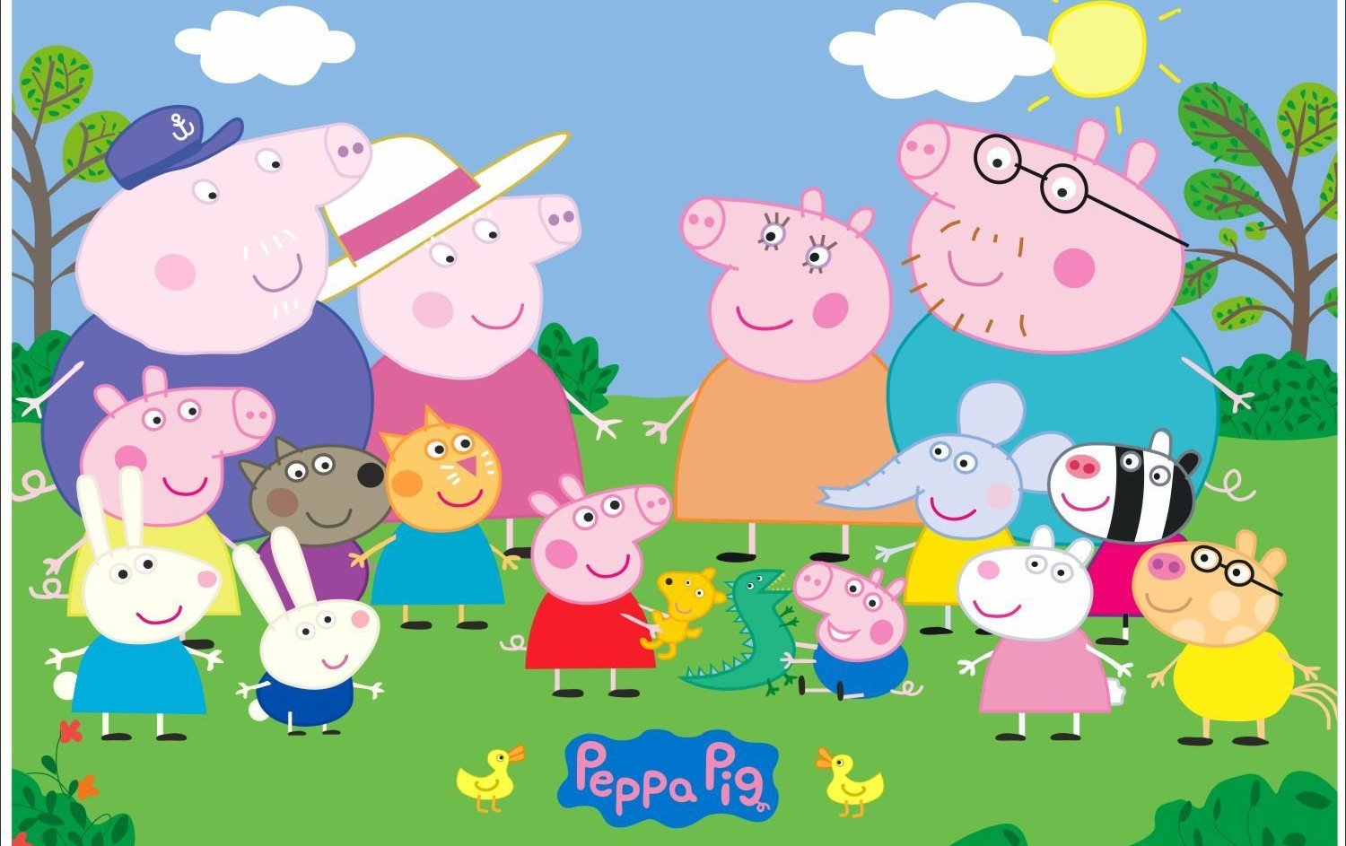 Peppa Pig Desktop Wallpaper