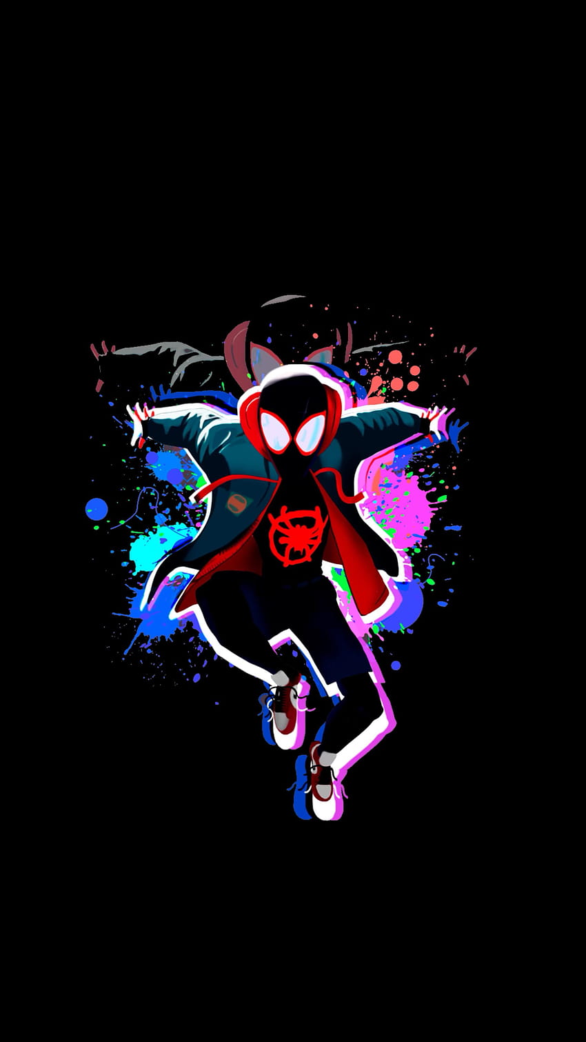 Background Miles Morales Wallpaper