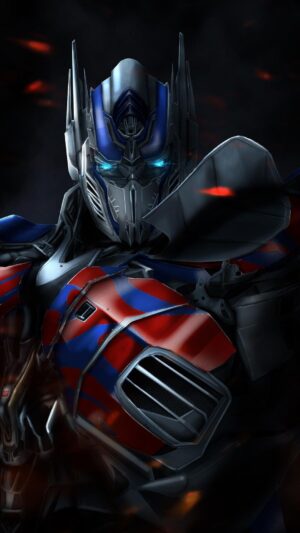 Background Optimus Prime Wallpaper