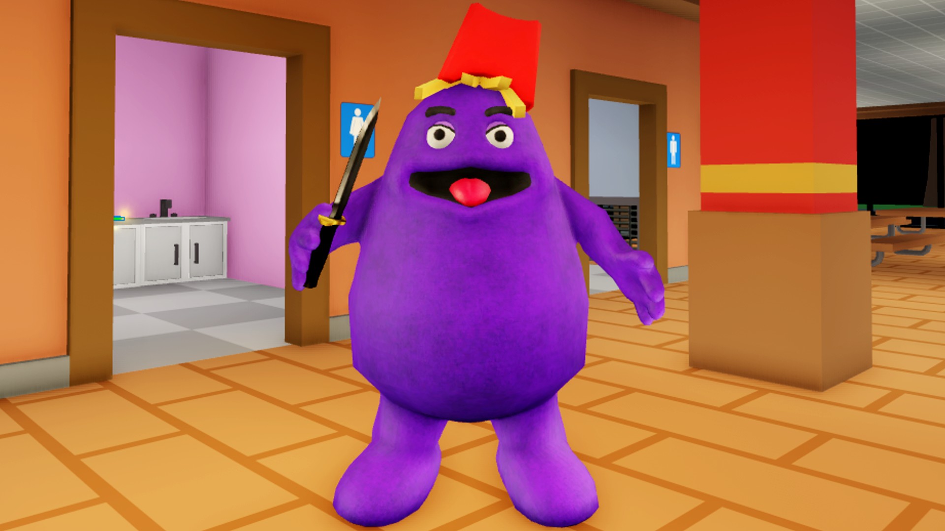 Grimace Desktop Wallpaper