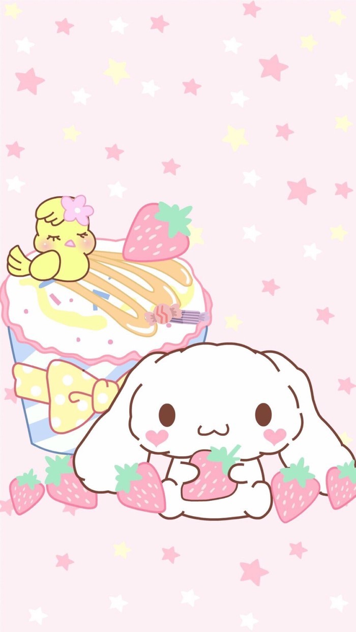 Background Cinnamoroll Wallpaper