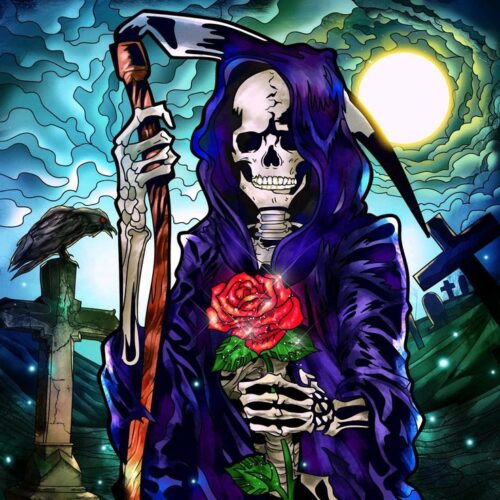 Santa Muerte Background Wallpaper