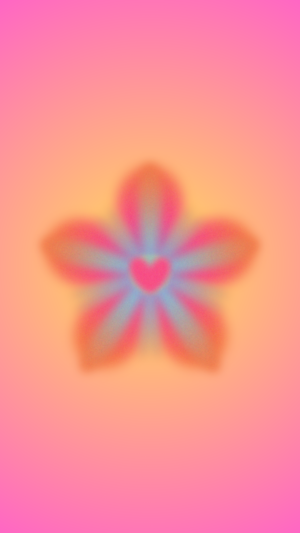 Pink Aura Background Wallpaper