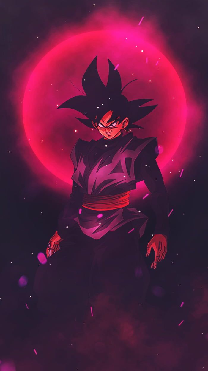Background Goku Black Wallpaper