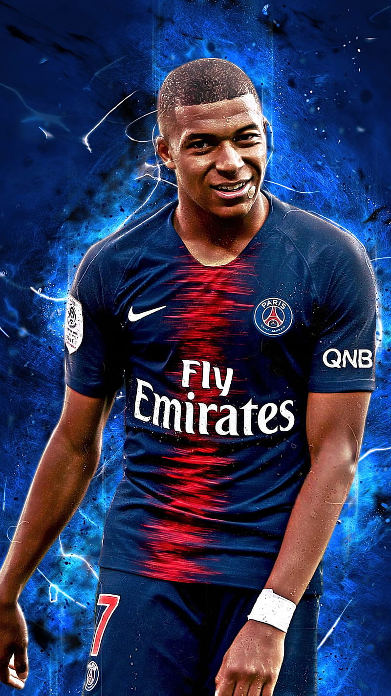 Background Mbappe Wallpaper