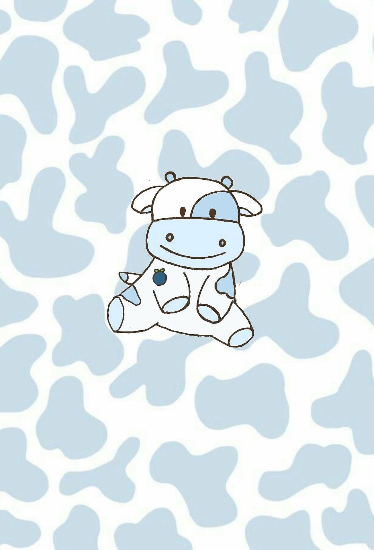 Cow Print Wallpaper