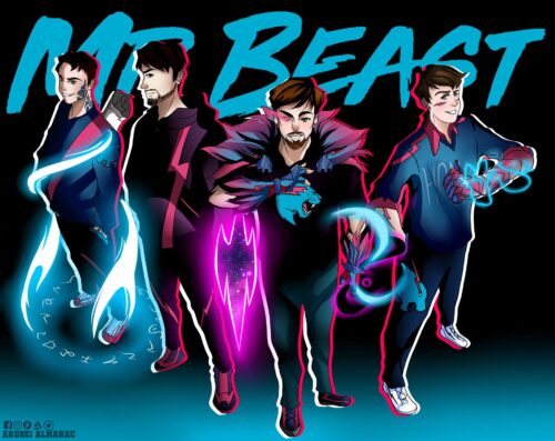 MR Beast Desktop Wallpaper