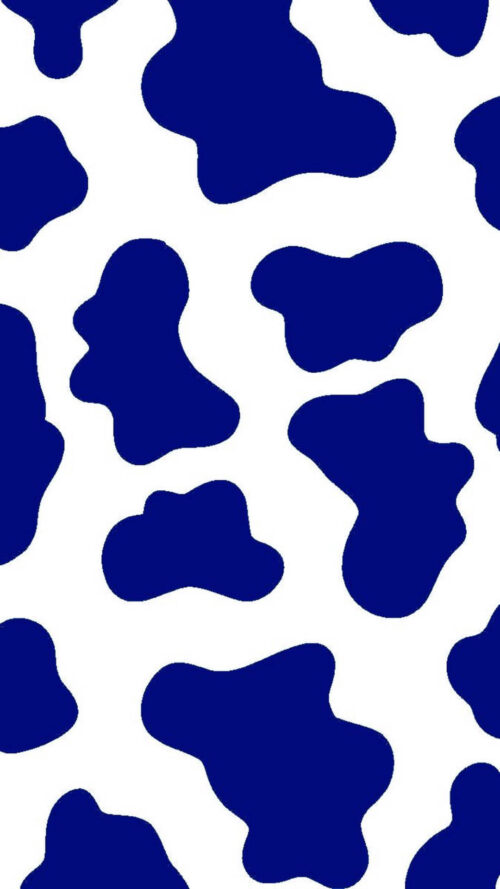 Cow Print Background Wallpaper