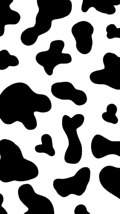 Cow Print Wallpaper