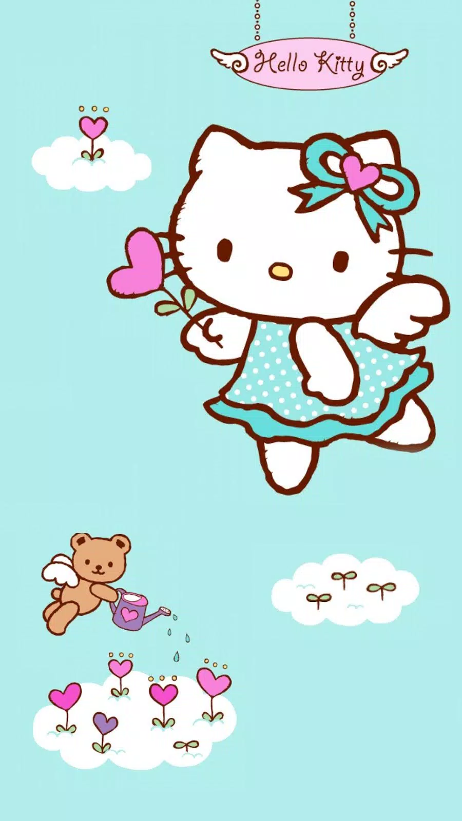 Background Hello Kitty Wallpaper