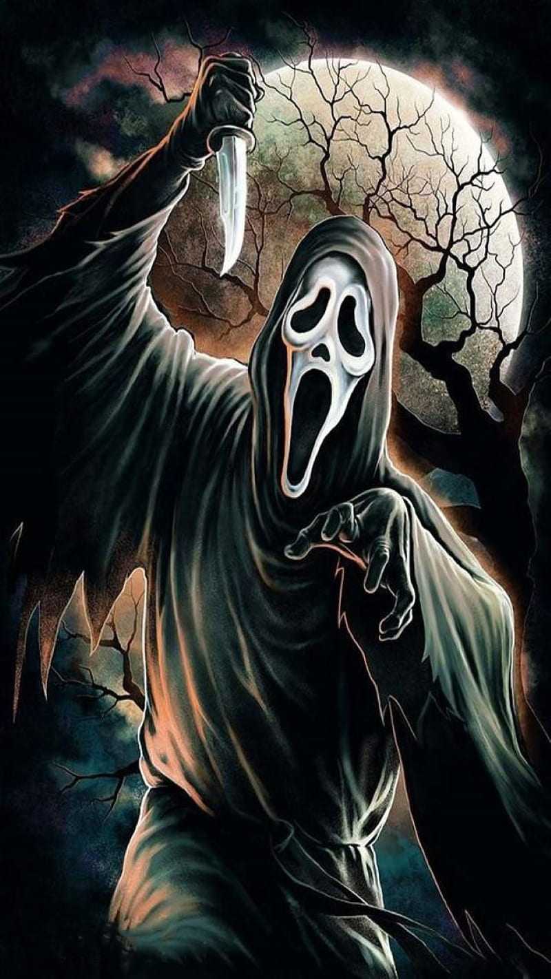 Background Ghostface Wallpaper