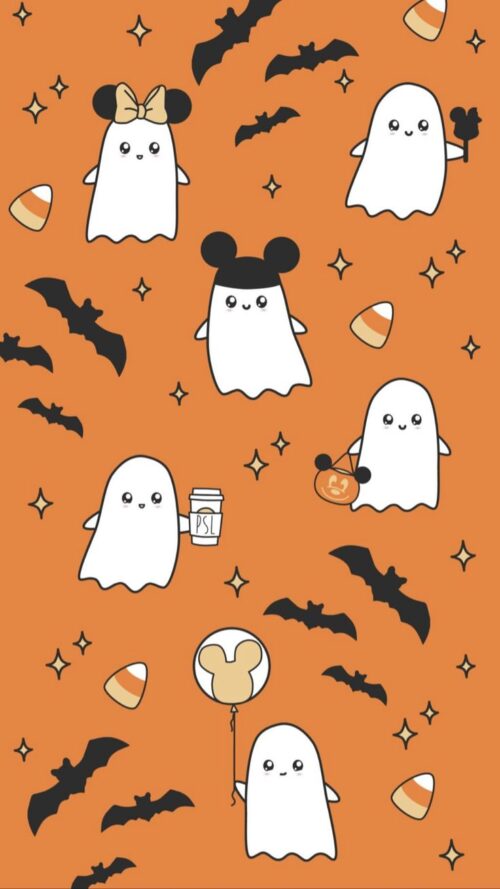 Background Preppy Halloween Wallpaper