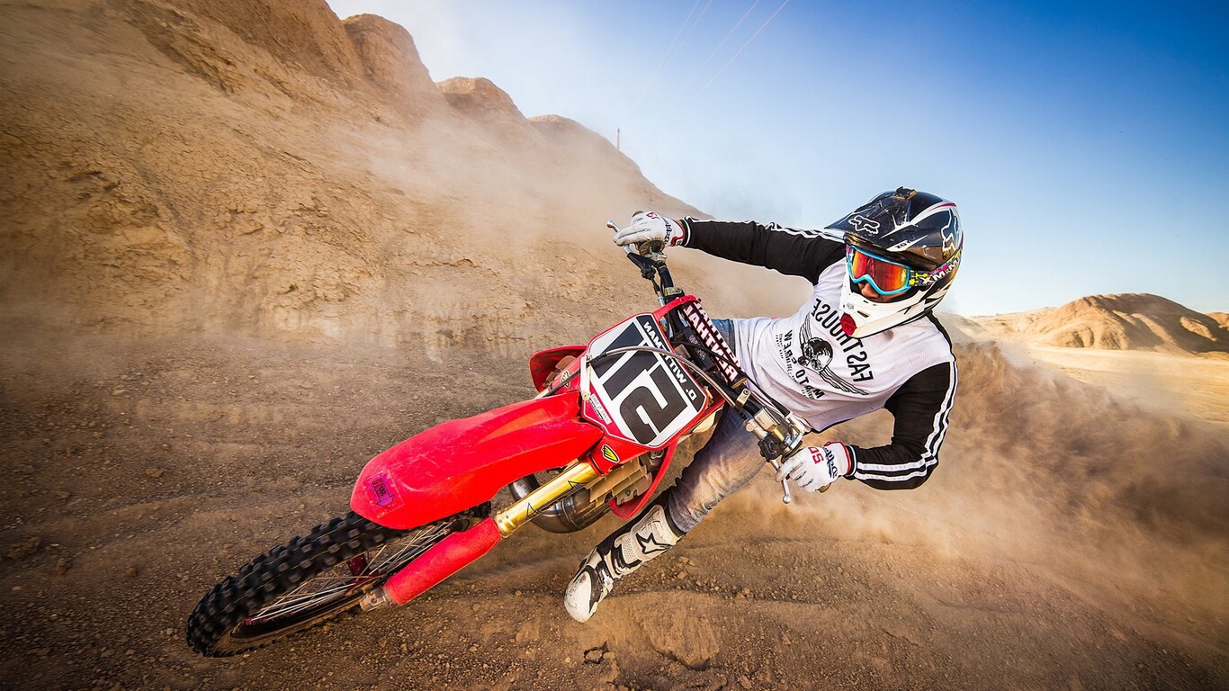 Dirt Bike Desktop Wallpaper