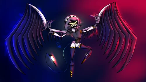 Murder Drones Desktop Wallpaper