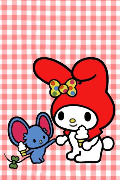 My Melody Background Wallpaper