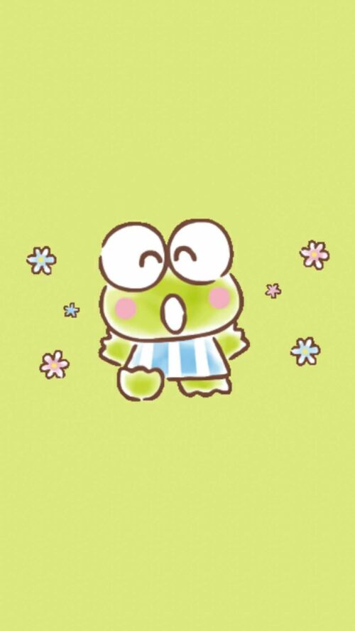 Background Keroppi Wallpaper