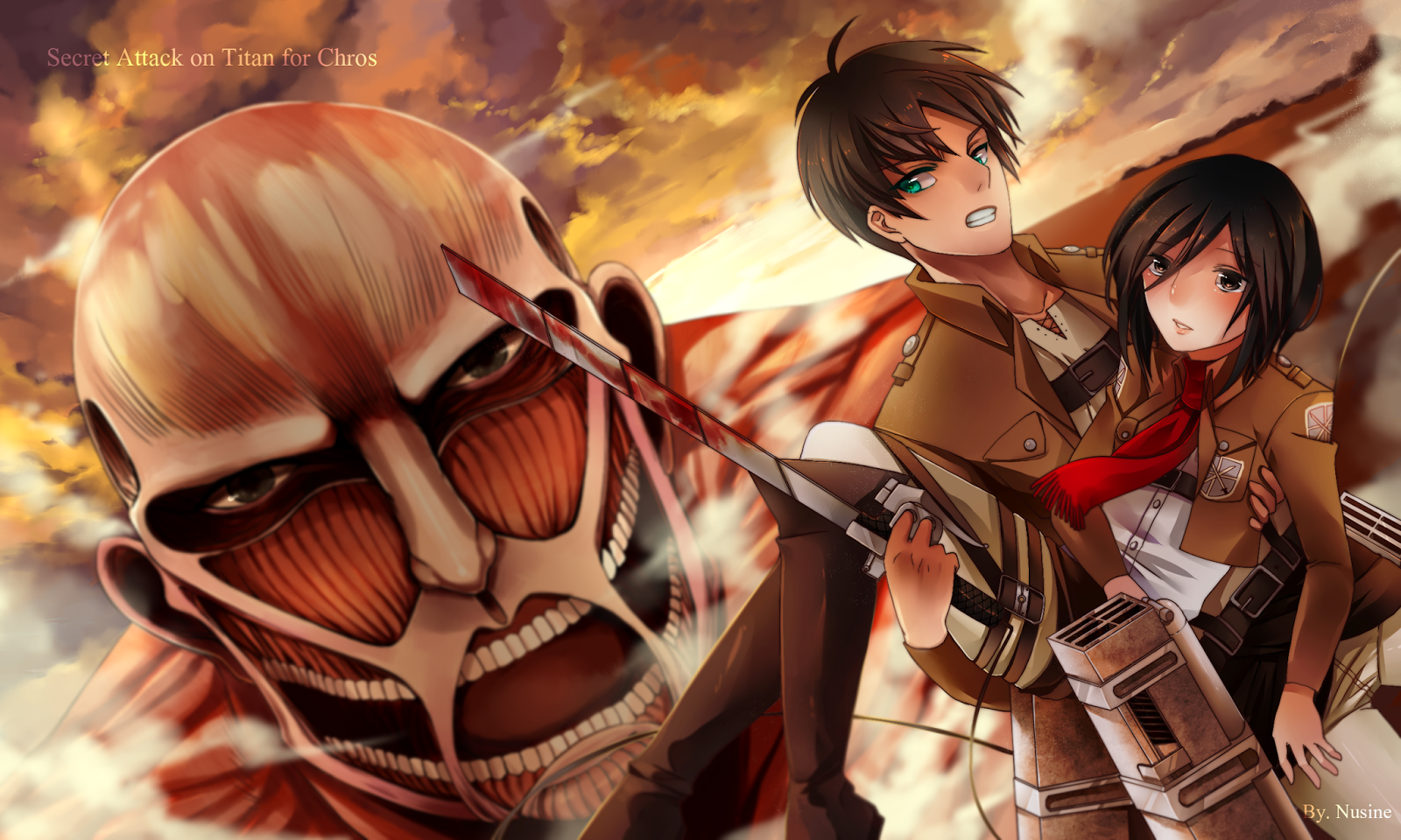 Attack On Titan Desktop Wallpaper