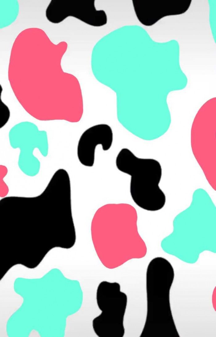 Background Cow Print Wallpaper