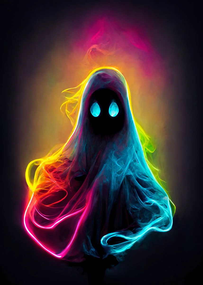 Background Cute Ghost Wallpaper