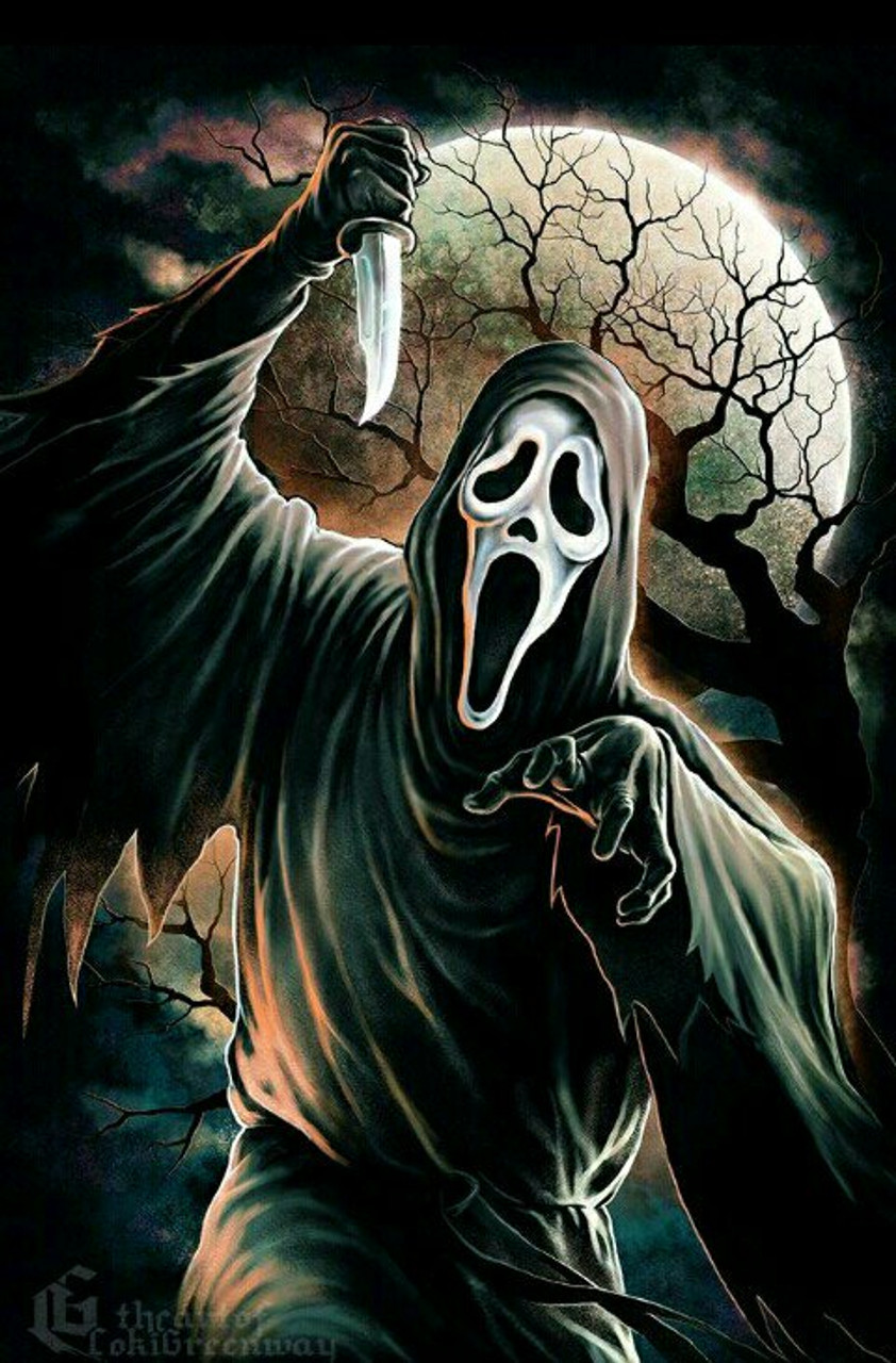 Background Ghostface Wallpaper