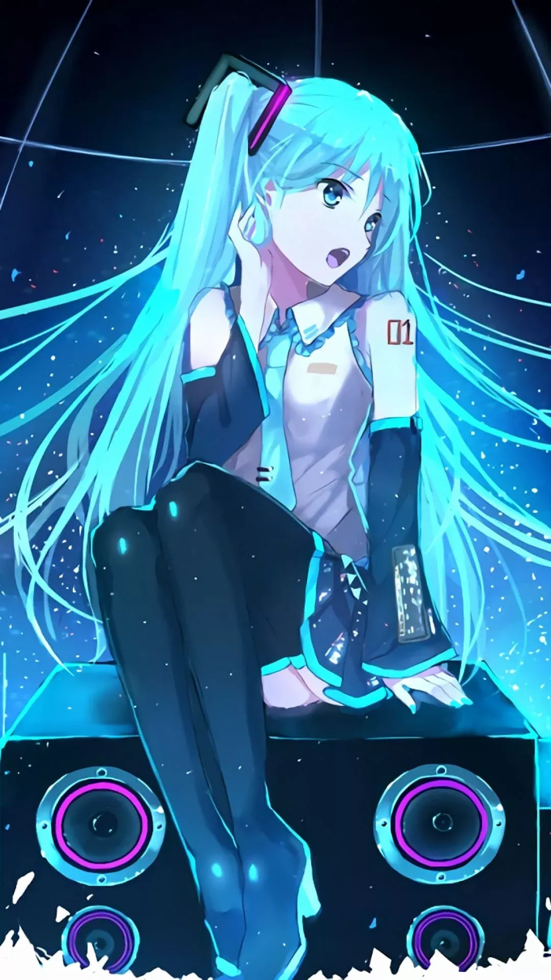 Background Hatsune Miku Wallpaper