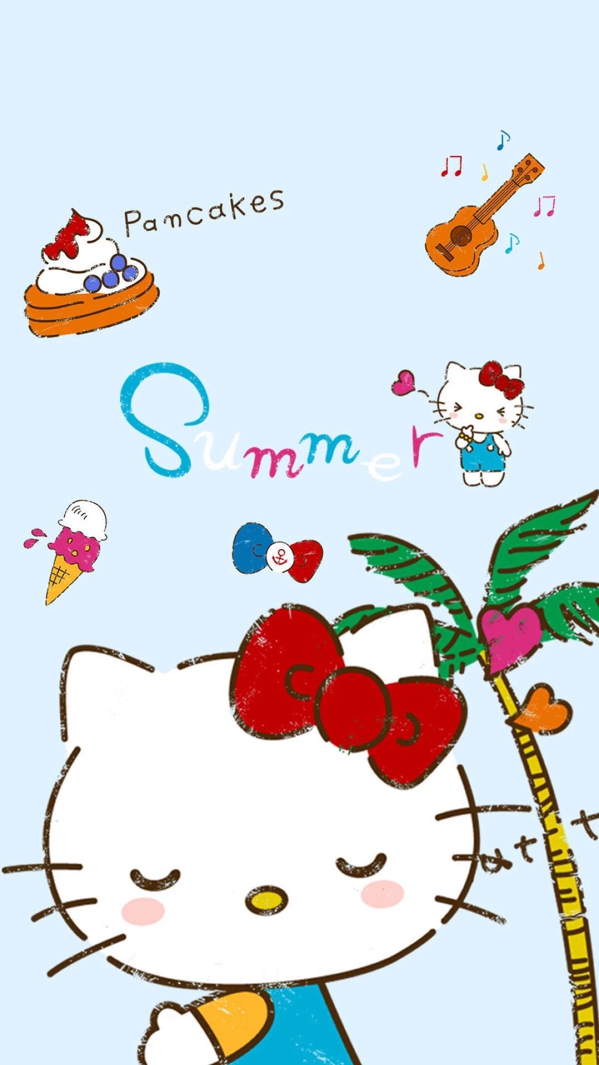 Background Hello Kitty Wallpaper