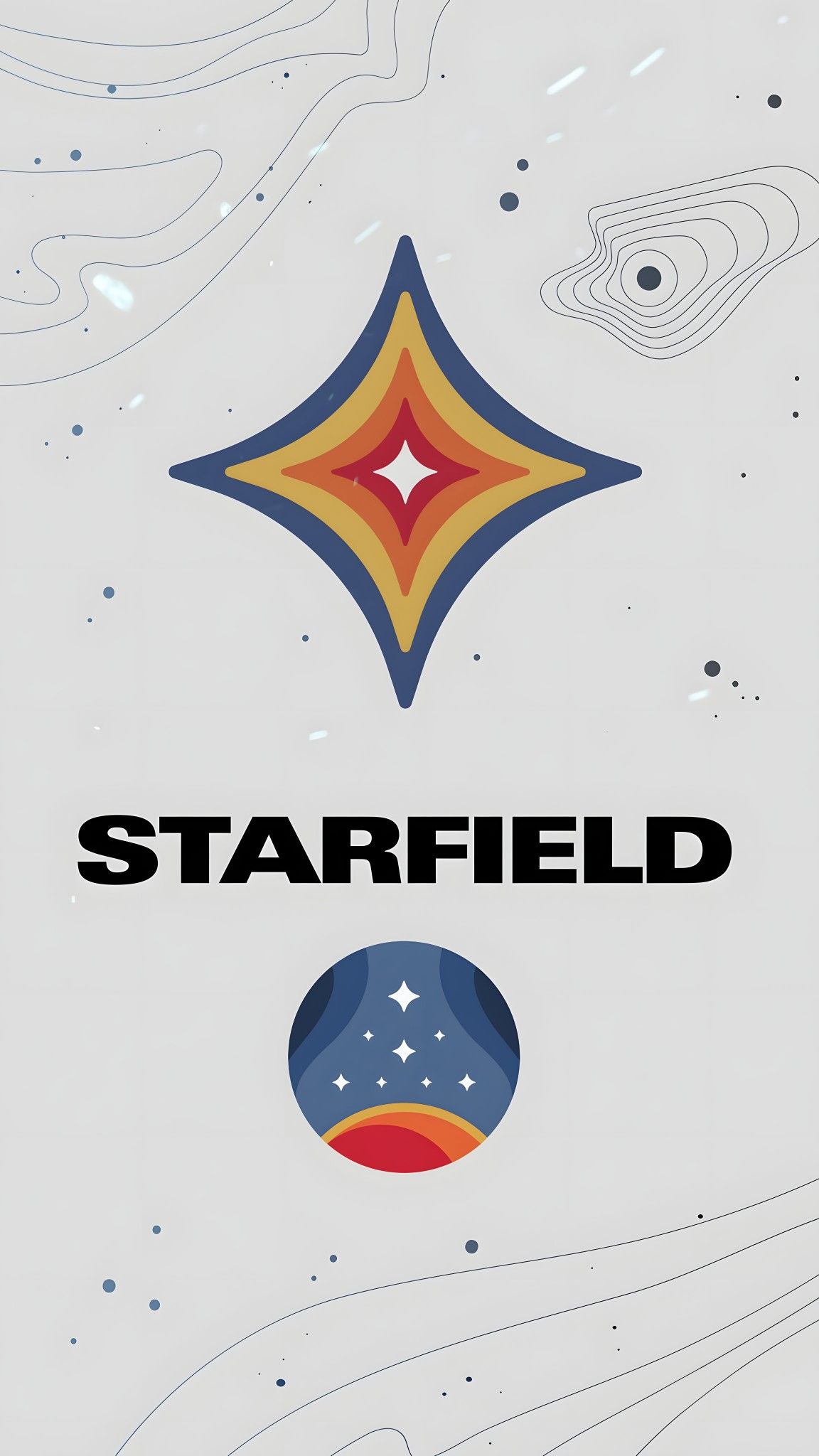 Background Starfield Wallpaper