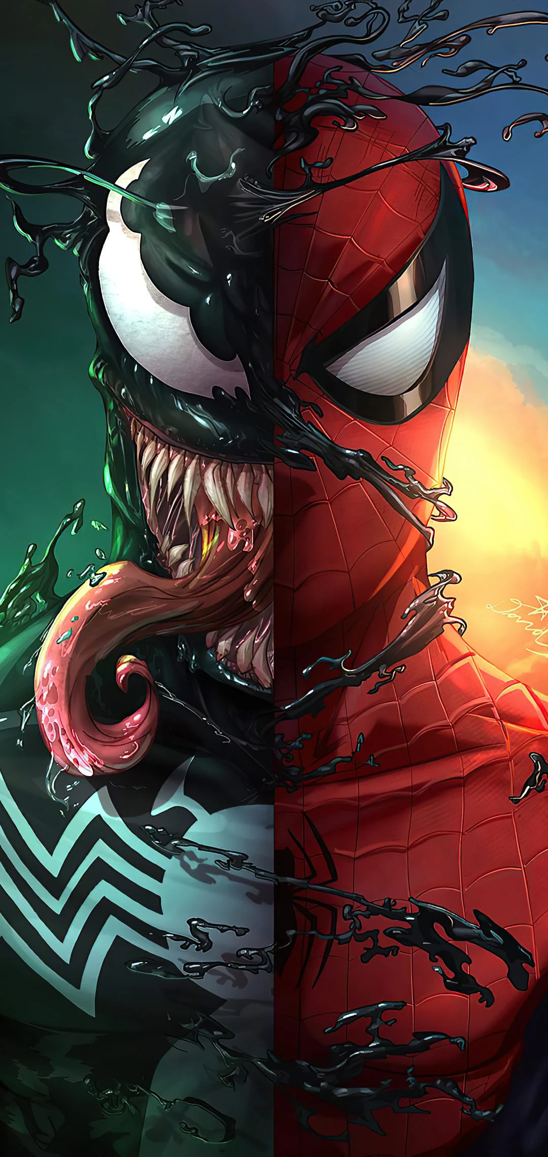 Background Venom Wallpaper