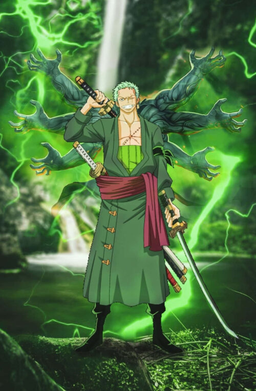 Background Zoro Wallpaper