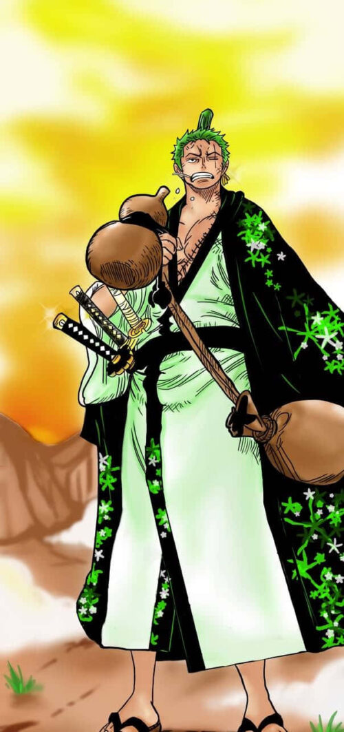 Background Zoro Wallpaper