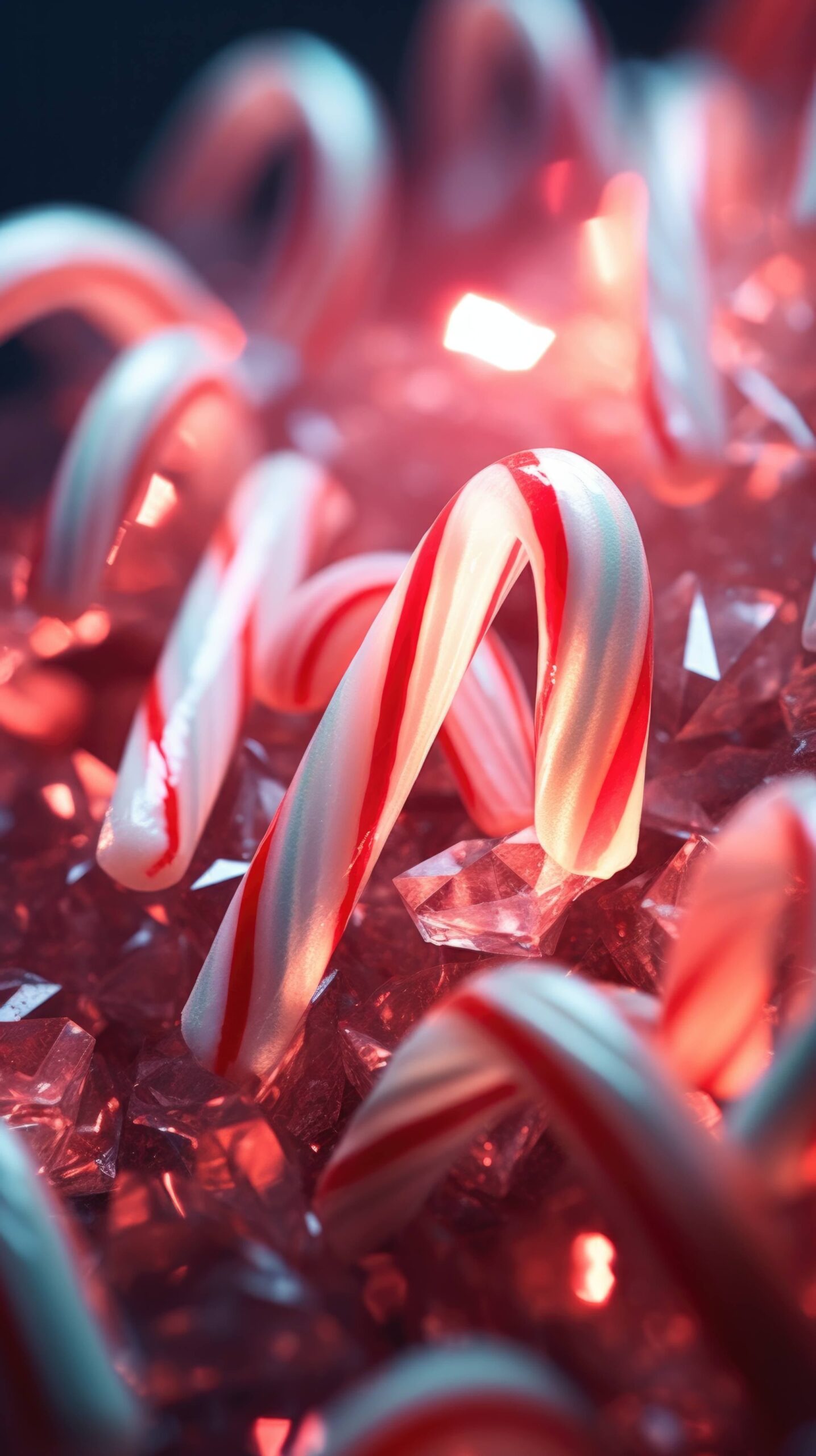 Background Candy Cane Wallpaper