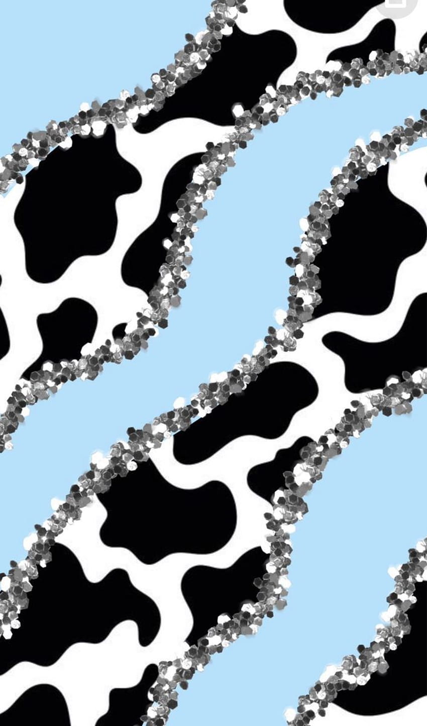 Background Cow Print Wallpaper