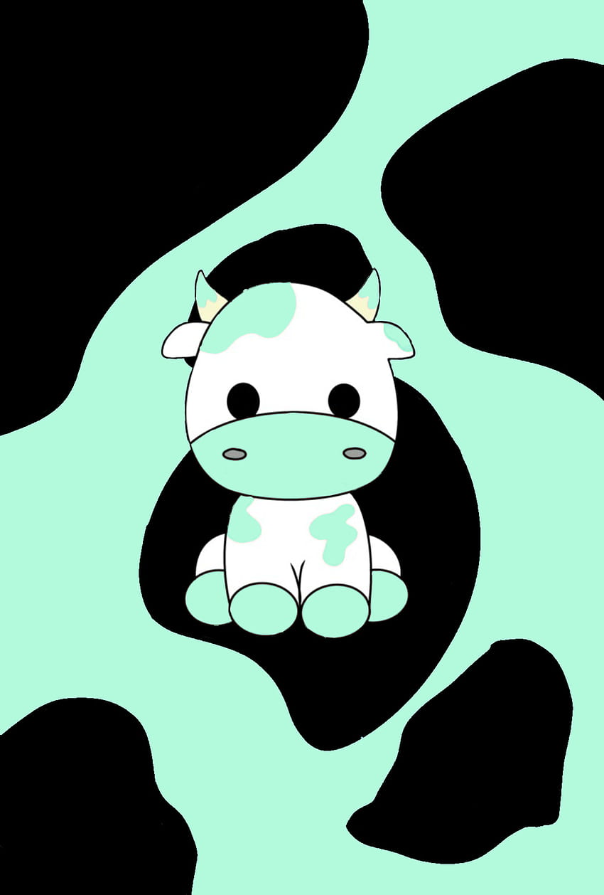 Background Cow Print Wallpaper