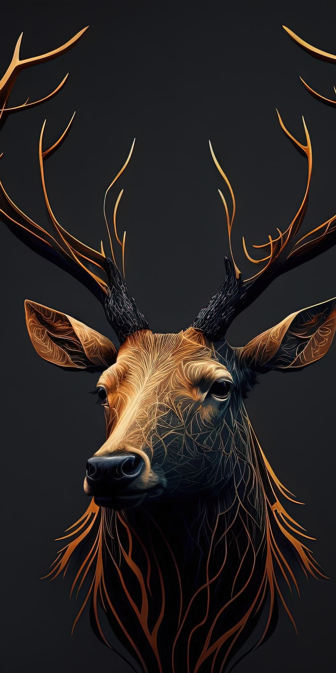 Background Deer Wallpaper