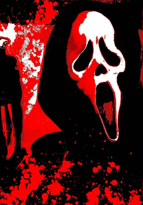 Background Ghost Face Wallpaper