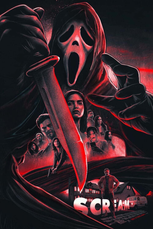 Background Ghostface Wallpaper