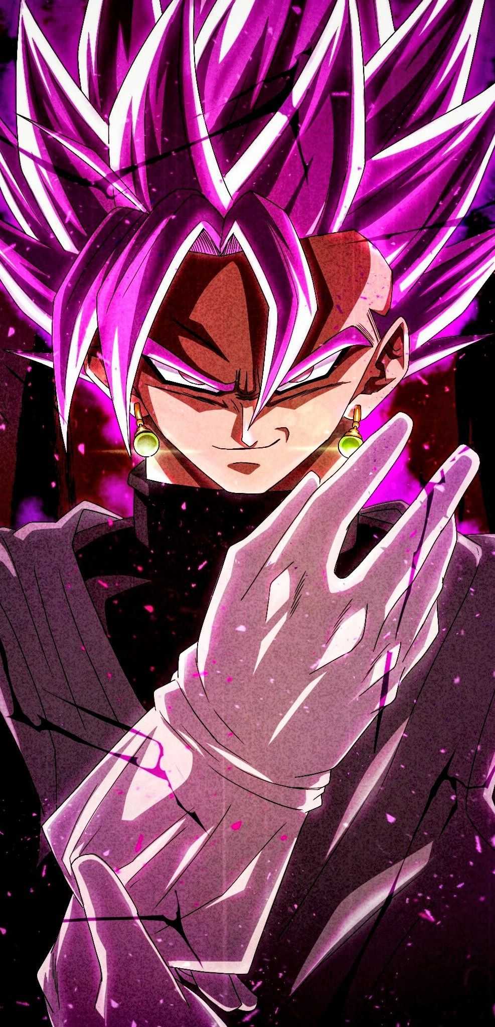 Background Goku Black Wallpaper