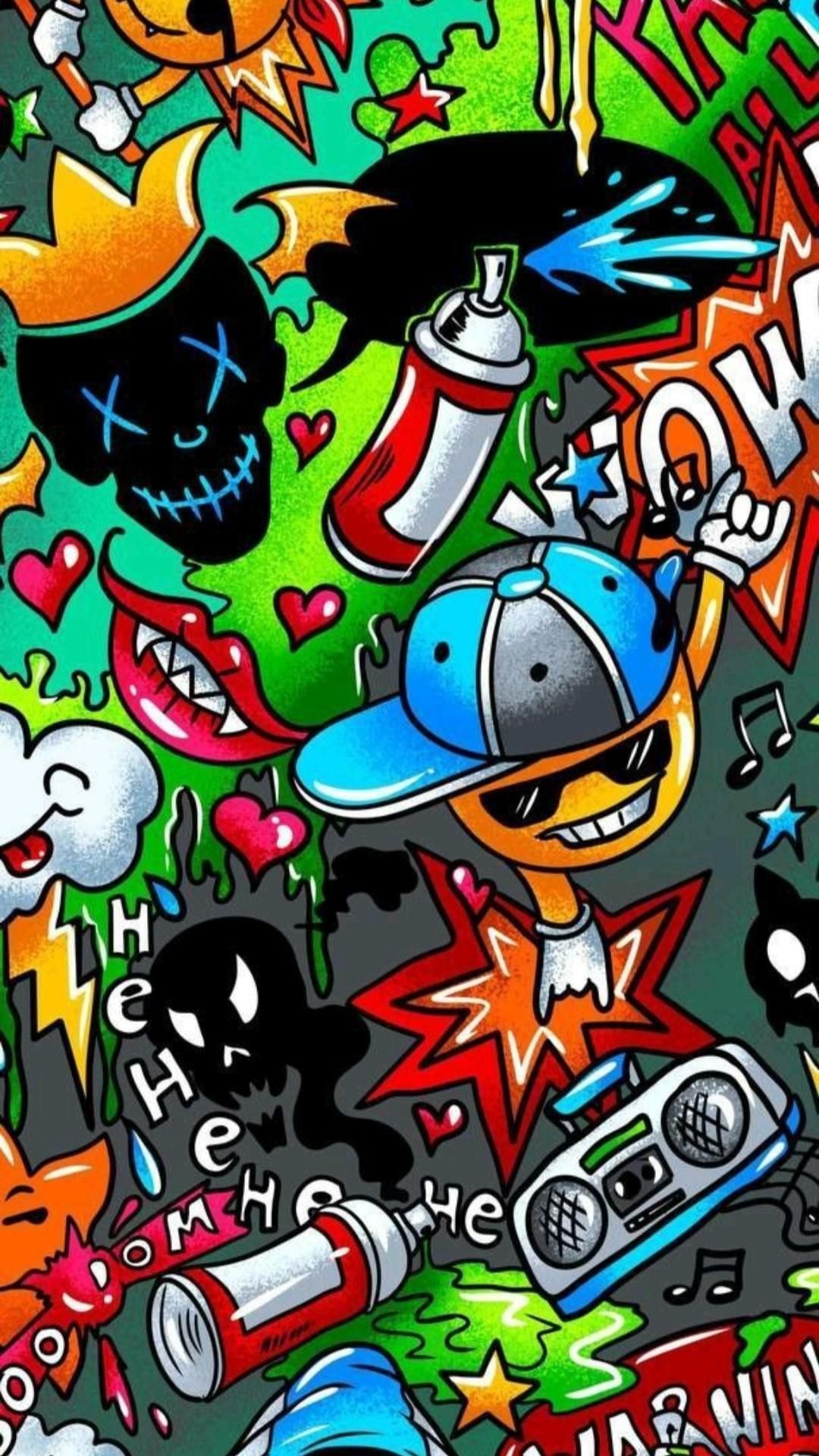 Background Graffiti Wallpaper