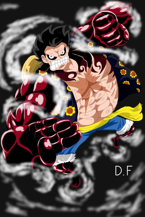 Background Luffy Gear 5 wallpaper