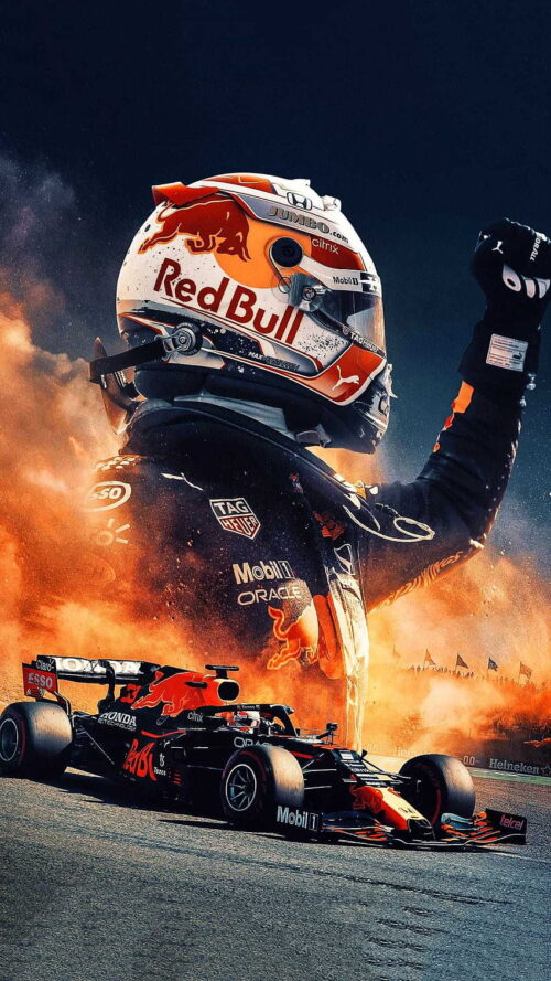 Background Max Verstappen Wallpaper