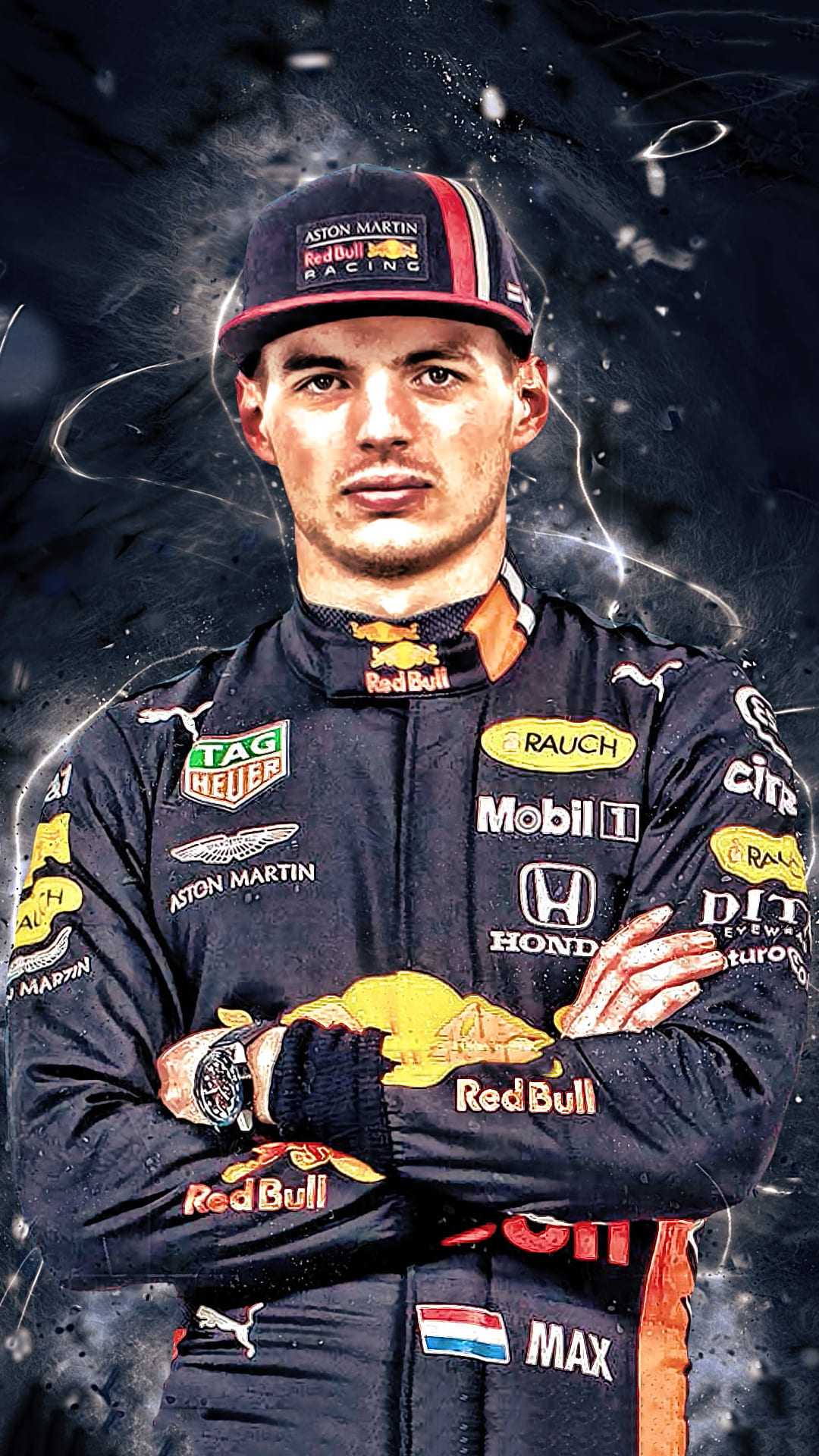 Background Max Verstappen Wallpaper